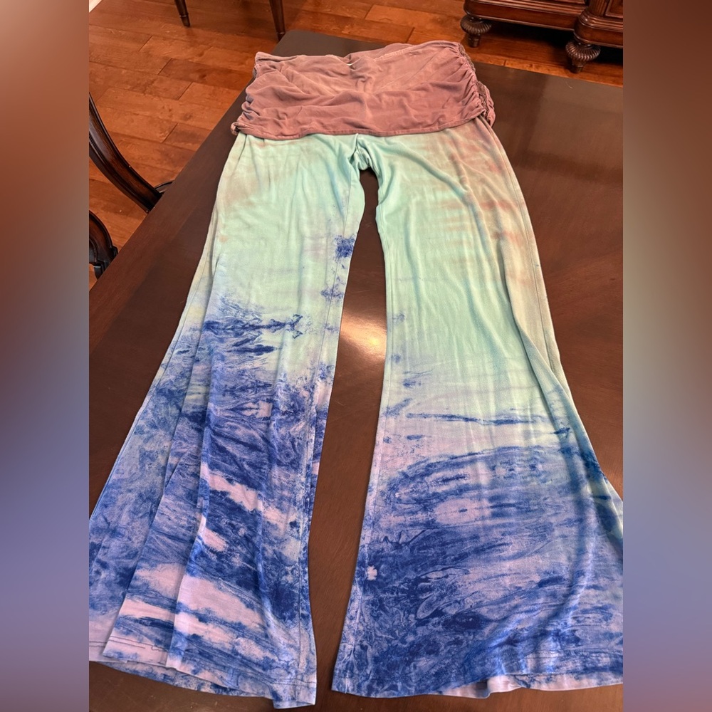 Michelle Jonas flowy pants. Size L